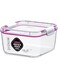 Visto Max&trade; Cube 1.15L (1.21Qt) Clear Base &amp; Lid, Colour Seal With Matching Clips