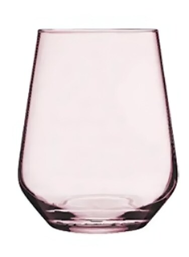 Allegra Tumbler Set &acirc;&euro;&ldquo; 425cc &acirc;&euro;&ldquo; 3-Piece Elegant Pink Glasses