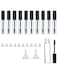 10-Piece Empty Mascara Tube 10ml Eyelash Cream Container Bottle With Mini Funnels And Leak Stoppers For Applying Castor Oil And DIY Cosmetics