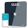 Najam''Digital bathroom scales, scale for body weight accurate to 0.05kg can be calibrated, Bluetooth body fat scale BMI, 25 metrics body Composition Monitor Health Analyzer with App,180kg(Test Buy)