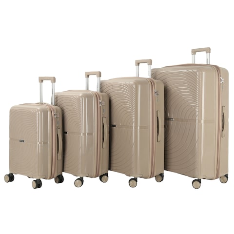 VIPTOUR Luggage Set of 4 PCS PP Softside Travel Luggage Bag With Expandable Zipper 20/24/28/32 Inches