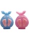 NINEXY Baby Shower Silicone Candle Mold,3D Baby Foot Silicone Soap Mold Fondant Cake Decorating Candy Chocolate Mould (Boy&amp;Girl)