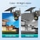 4G SIM Card Supported Solar Security Camera with 2K Resolution and Dual Lens