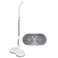 Electric Spin Mop with Floor Scrubber, Cordless Rechargeable Power Mop, Automatic Cleaning Bucket.