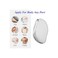 Crystal Hair Removal Eraser &ndash; Reusable Painless Hair Remover &amp; Skin Exfoliator (Silver)