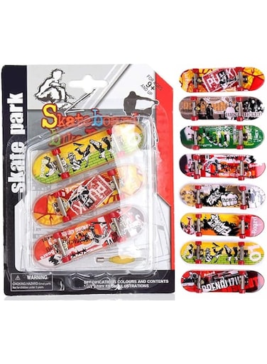 DIY Assembly Mini Finger Skateboard, Deck Truck Skate Park Board Boy Kid Children, Gifts for Kids Children Toys Finger Skater, Party Favors, Birthday Creative Gifts, Mini Skateboard Starter Kit (3PCS)