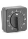 Kitchen Timer&iuml;&frac14;&OElig;Square 60 Minute Mechanical Kitchen Timer,Chef Cooking Timer Clock with Loud Alarm No Batteries, Convenient,Easy to Use,for Kitchen Baking Homework Meeting,Black