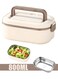 Bento Lunch Box for Kids Adult Portable Insulated Tiffin Box Set Stackable Stainless Steel Bento Boxes Leakproof Food Container(1-Tier)
