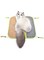 Azonee Cat Scratcher Pad, Natural Braid Cat Toys Scratching Mat, Horizontal Floor Cat Scratch Board Pad for Indoor, Cats Grinding Claws Nails Furniture Protector for Couch Sofa Rug 45x45 cm