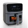 Tradeo 4.5L Digital Air Fryer with Touch Screen, 1500W, Visual Window &amp; Timer Control