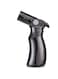 IrAyz Torch Lighter 4 Jet Flame Windproof Butane Refill Portable Lighter for Grill BBQ Candle Camping with Gift Box (Butane Not Included,Black)