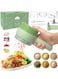 in 1 Handheld Electric Vegetable Cutter Set