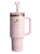 X LoveShackFancy Quencher   40 OZ   Authentic &amp; Exclusive Water Bottle Cup   Perfect Gift For Her   Blooming Heirloom