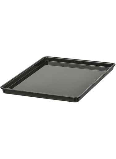 BS Case Ikeaa KUGGIS Lid, Black, 18x26 cm (7x10 1/4 inches), PET Plastic, Recycled