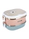 Two Layer Rectangular Lunch Box Multicolour 1800ml