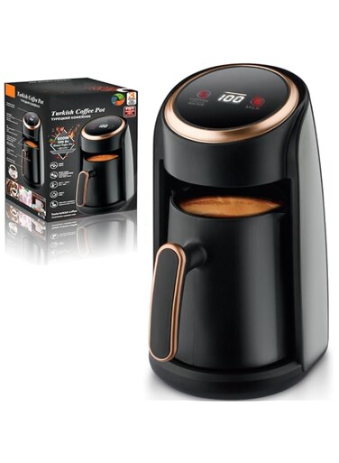 SYXUMLKLS Automatic Turkish Coffee Maker Machine 1 to 5 Cups 500ML, 600W Hıgh Power