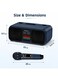 Wireless Karaoke Speaker with 2 Wireless Microphones &amp; Bluetooth