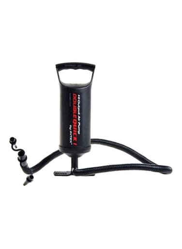 Double Quick Hand Air Pump Black/Red/White 29cm