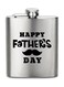 BPA Free 7oz Whisky Vodka Flagon Stainless Steel Alcohol Liquor Hip Flask for Father's Day (Happy Father's Day)