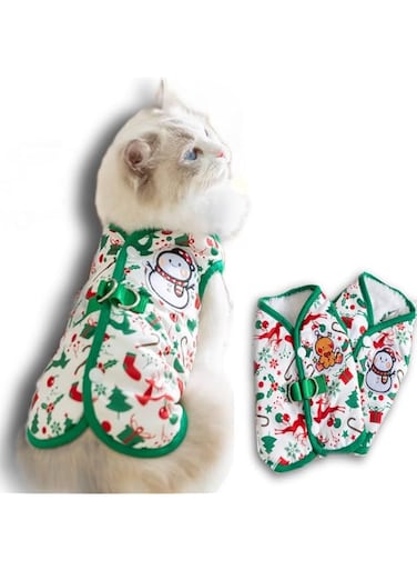 ZOpet Christmas Costume for Pet, Cat Costume &amp; Dog Costume, Super Cute Pet color clothes for doggie &amp; kitty