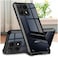 Honor X7C Case Shockproof Cover 360 Degree Protection Design Best Camera Protection Transparent Hybrid Back Black Bumper Cover Case for Honor X7C 2024