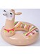 Jilong 37609 Alpaca Inflatable Float Ring - Multicolor