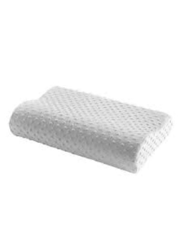 Foam Bed Pillow for Sleeping, Ergonomic Cervical Pillow Neck Support Pillow for Side Back Stomach Sleeper, Orthopedic Contour Pillow for Neck and Shoulder Pain