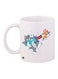 Tom And Jerry Printed Coffee Mug White/Grey/Blue