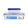 LocknLock 550ml Rectangular Airtight Food Container with Sauce Tray - BPA-Free, Microwave, Freezer, and Dishwasher Safe