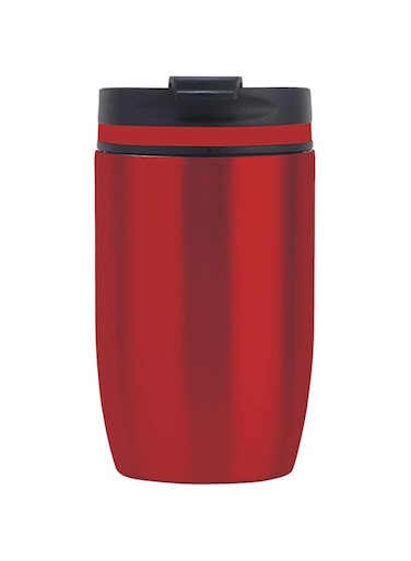 Nessan Stainless Steel Travel Mug - Red, 300ml - F-Tv062R