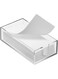 BloominGoods Guest Towel Napkin Holder for Bathroom Or Kitchen - Clear Acrylic Hand Towel Storage Tray - Classic Rectangle Napkin Holder for Table, Dining Table.