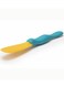 Silicone Spatula, Creative Platypus Butter Cheese Spreader, Multipurpose Scoop Scrape Spread Tool, Extended Handle Baking Spreader Stick,Fun Cooking Gadget For Home Use, BPA Free And Easy Clean, Yellow/Blue, 21x3.5cm