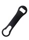 Black Matte Powder Coated Stainless Steel V-Rod Bottle Opener with Cork Remover