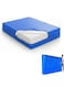 Bag, Mattress Encasement for Moving and Storage, Reusable Mattress Protector Cover Fits Different Size Mattresses, Waterproof Extra Thick Moving Mattress Case with Zipper (Blue 200*180*30cm&iuml;&frac14;&permil;