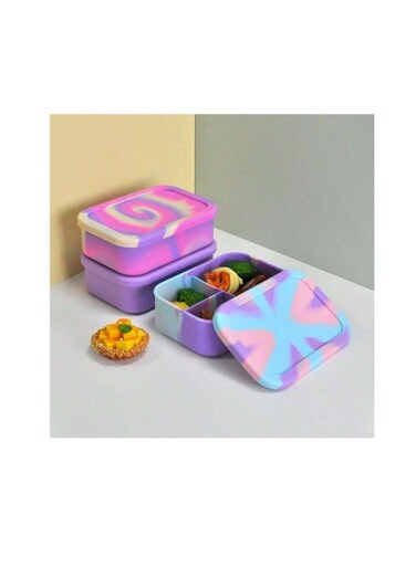 Lunch Box Microwave Heating Crisper For Students And Office