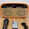 Portable 20W Bluetooth Speaker with Wireless Mic, FM Radio, USB, TF Card &amp; Remote Control