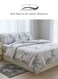 Home King Size 6 Pieces. 1 Duvet cover - 220*240cm, 1 Fitted sheet - 200*200cm+30cm, 4 Pillow cases - 50*75cm. Bedding Set Without Filling Black And White Marble Design Duvet Cover Set