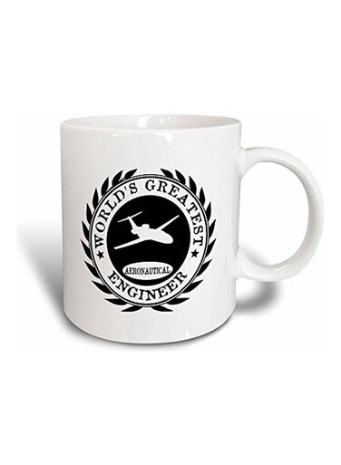 Worlds Greatest Aeronautical Engineer Magic Transforming Mug White 600ml