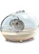 Hamster Bathroom, Hamster Bathtub Box,dust Bath for Hamster, Hamster Sand Bath Container, Hamster Bath, Hamster Bathing Bowl,Transparent Beds, Hamster Bathtub Toilet for Hamster Accessories, Small