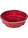 BERGNER BAKE A WISH SILICONE CAKE MOULD 24 CM, RED COLOR