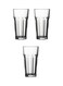 3-Piece Casablanca Tumbler Set Clear