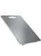 Stainless Steel Cutting Board for Kitchen, Heavy Duty SUS 304 Chopping Board for Meat, Cheese, Fruit, Vegetables, Non Slip, Dishwasher Safe 36x25cm 1pcs