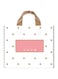 Shopping Bags, 50 Pack Bulk Merchandise Bags Plastic Boutique Bags for Small Business Retail Bags for Customers Parties Favors Goody Reusable Bags