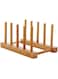 Blueberry Bamboo Dish Drying Rack Beige 20X10X20 Centimeter