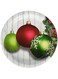 Christmas Ornaments Luncheon Plates 7in 8ct
