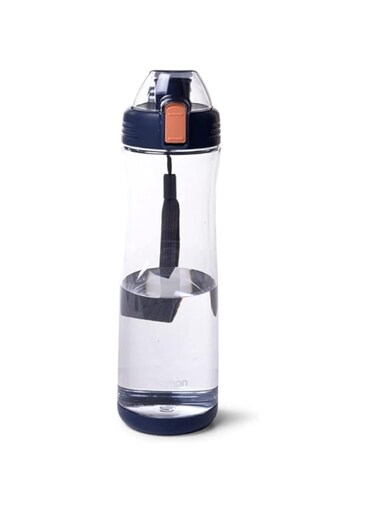 Water Bottle Plastic 630ml Black