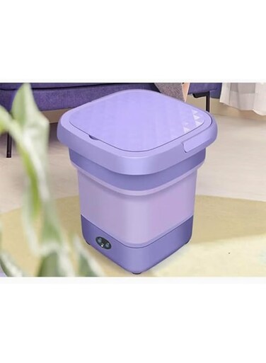 Folding Washing Machine, Mini Automatic Travel Home Travel Underwear Foldable Washer And Dryer for Travel Camping Apartment