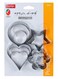 12-Piece Assorted Biscuit Cutter Silver