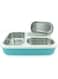 Generic Leak Proof lunch Box with separate Container (Blue)