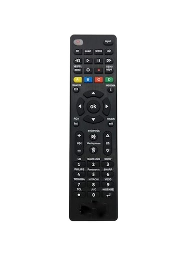 New Replacement Universal TV Remote Control &ndash; Easy Plug-and-Play, No Setup Required, Perfect Fit for All Major TVs with Fast and Accurate Functionality